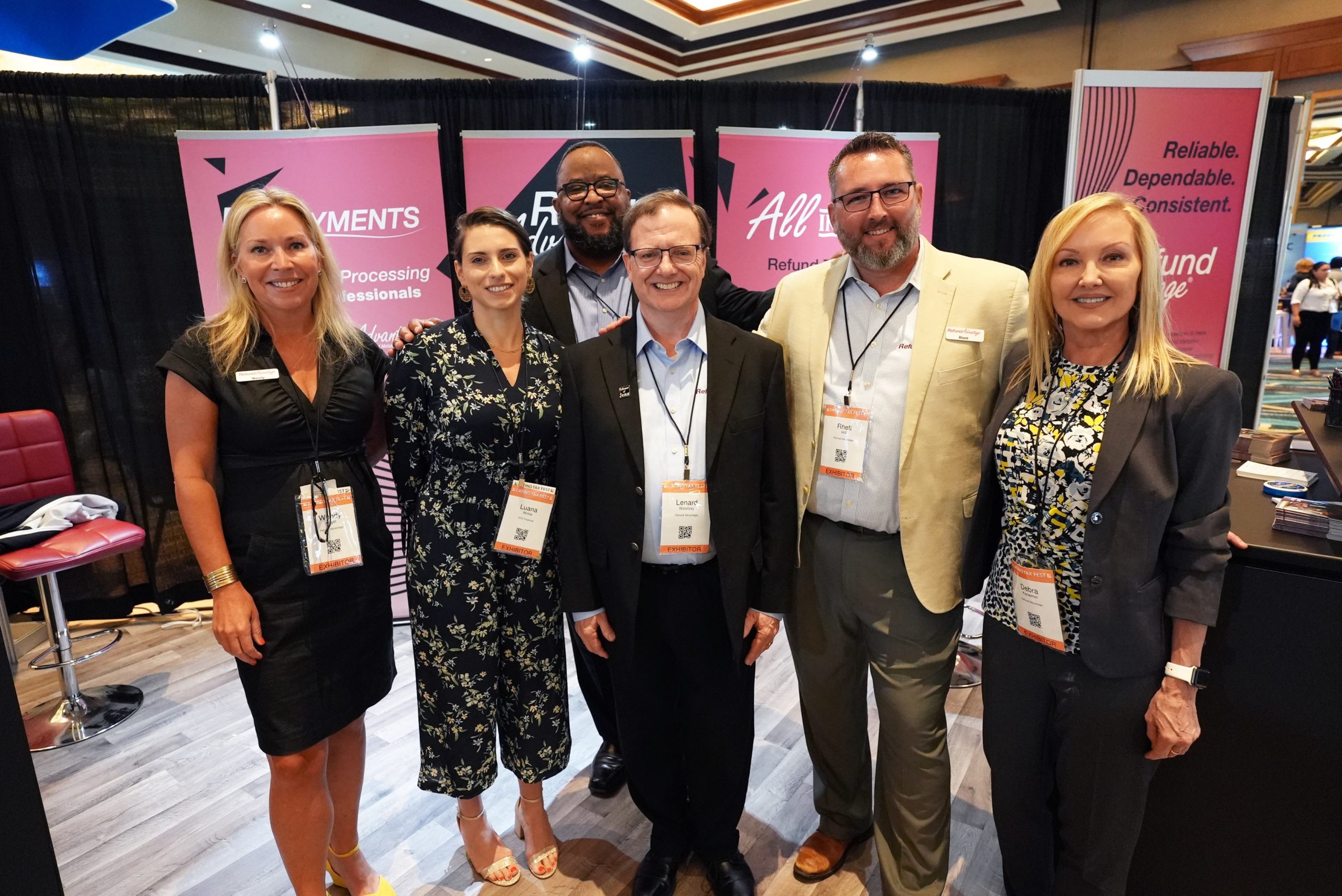 The Refund Advantage team at the 2022 Latino Tax Fest.